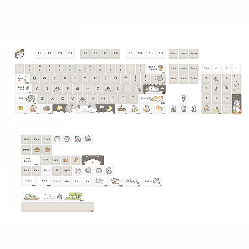 131132141-Tasten-Maus-PBT-Keycap-Set-XDACherry-Profil-Sublimation-Custom-Keycaps-fuumlr-687598100-me-1998068-1